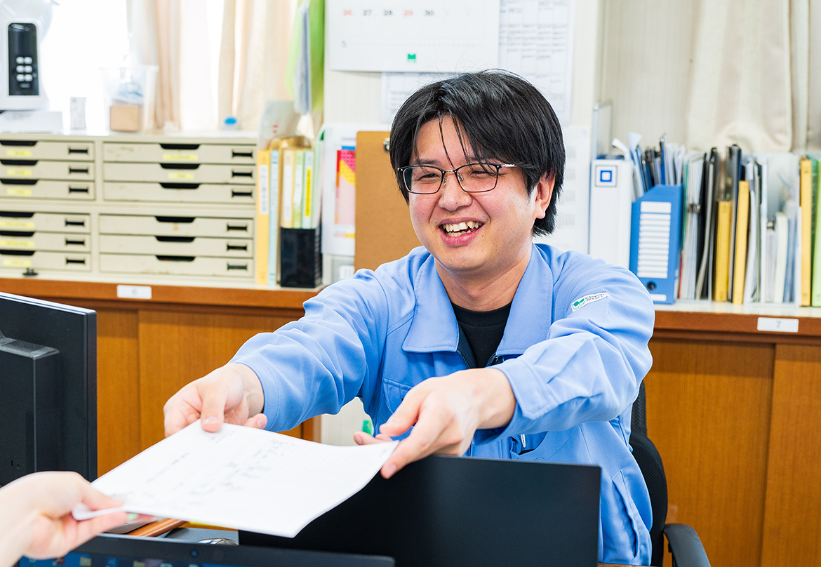 Mさん / 2007年入社 / 総務・経理